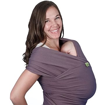 Obrázok BOBA - Nosič detí / šatka Boba Wrap Organic - Dark Gray