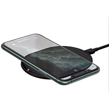 Obrázok Baseus Cobble wireless charger 15W Black (WXYS-01)