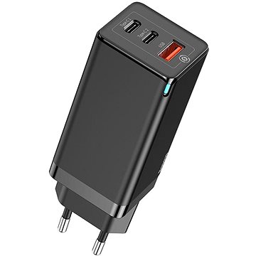 Obrázok Baseus GaN Quick Travel Charger 65W Black (CCGAN-B01)