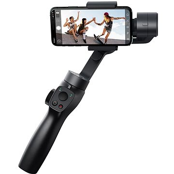 Obrázok Baseus Control Smartphone Handheld Gimbal Stabilizer Dark Grey (SUYT-0G)