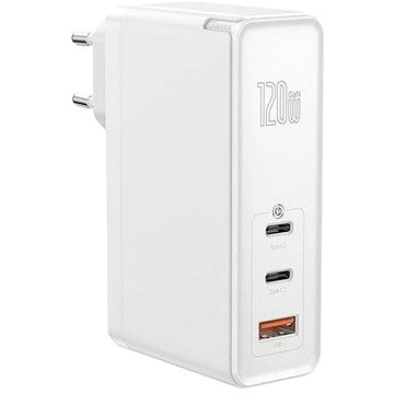 Obrázok Baseus GaN Mini Quick Charger 120W White (CCGAN-J02)