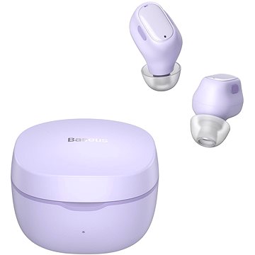 Obrázok Baseus Encok True Wireless Earphones WM01 Purple (NGWM01-05)