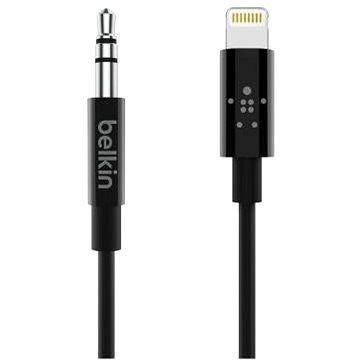 Obrázok Belkin Lightning to 3.5mm 0.9m - černý (AV10172bt03-BLK)