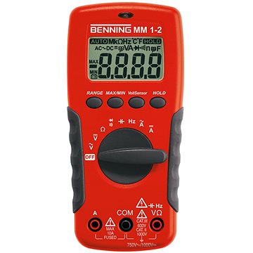 Obrázok Digitálne/y ručný multimeter Benning MM 1-2 044082