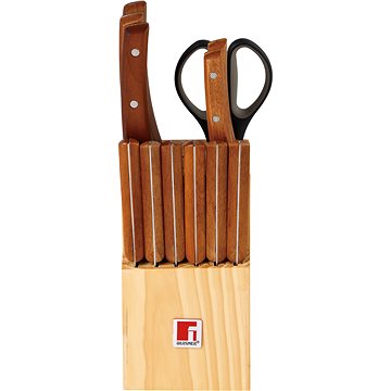 Obrázok BERGNER 13PC NATURAL KNIFE BLOCK (BG-8911-MM)