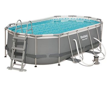 Obrázok BESTWAY Oval Pool Set 4,27 m × 2,50 m × 1,00 m (56620)