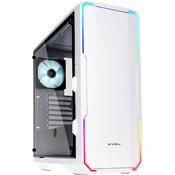 Obrázok PC skrinka midi tower Bitfenix Enso RGB, biela