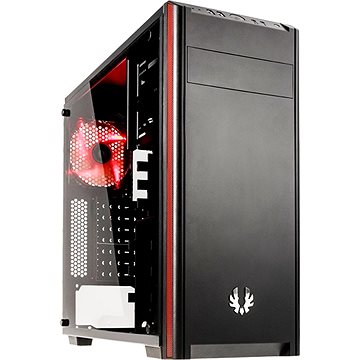 Obrázok PC skrinka midi tower Bitfenix Nova TG, čierna