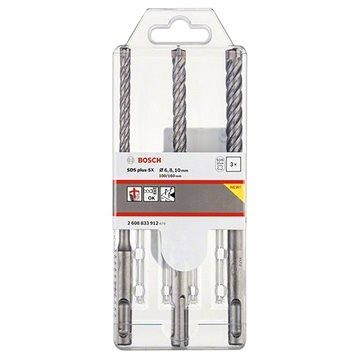 Obrázok BOSCH Sada 3ks SDS plus-5X - ?6/8/10mm 2608833912