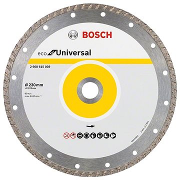 Obrázok Bosch kotouč diamant 230mm / 22,23 Eco Turbo