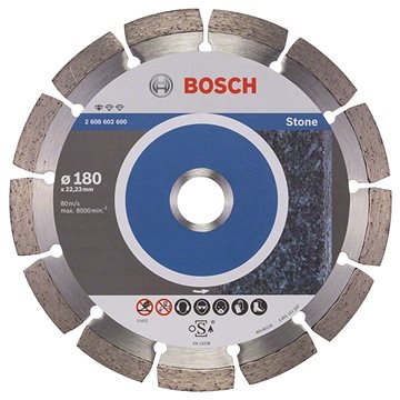 Obrázok BOSCH diamantový kotúč 180 mm Professional for Stone - 2608602600