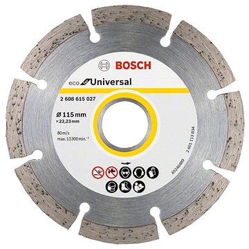 Obrázok Bosch diamantový řezný kotouč Eco for Universal 115x22mm