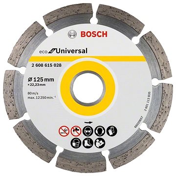 Obrázok Bosch kotouč diamant 125mm / 22,23 Eco Dil