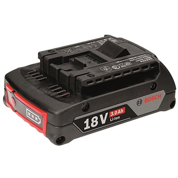 Obrázok Náhradný akumulátor pre elektrické náradie, Bosch Professional GBA 18V 1600A012UV, 18 V, 3 Ah, Li-Ion akumulátor