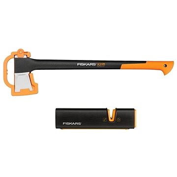 Obrázok Fiskars Štiepacia sekera X21 a Ostrič Xsharp (1019333)