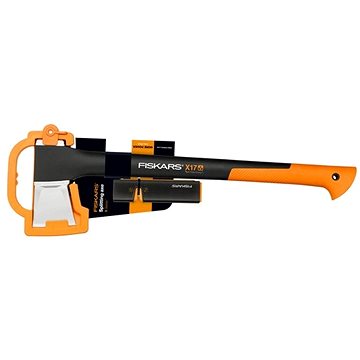 Obrázok Fiskars Štiepacia sekera X17 a Ostrič Xsharp (1020182)