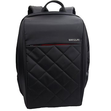 Obrázok BESTLIFE Travel Safe 15.6” černo/červený (BB-3456BK-2-15.6