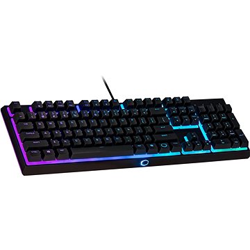 Obrázok Cooler Master MK110, herní klávesnice, RGB LED, US layout, černá