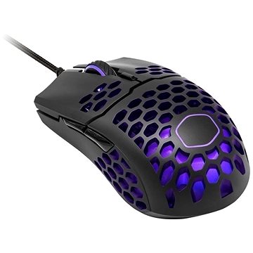 Obrázok Cooler Master LightMouse MM711, herní myš, optická, 16000 DPI, RGB, matná černá