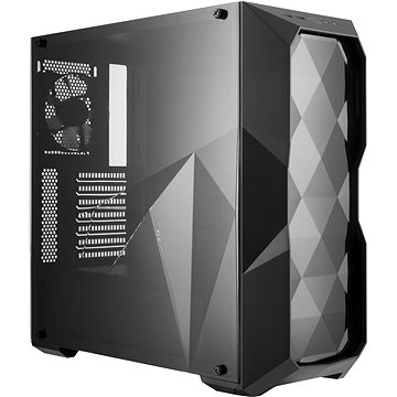 Obrázok case Cooler Master MasterBox TD500L, 2x USB3.0, design diamantového řezu, černá, ATX, bez zdroje, MCB-D500L-KANN-S00