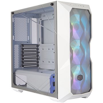 Obrázok Cooler Master case MasterBox TD500 Mesh White, bez zdroje