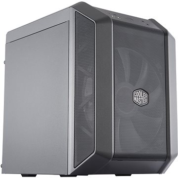 Obrázok PC skrinka, herné puzdro mini tower Cooler Master MasterCase H100, čierna