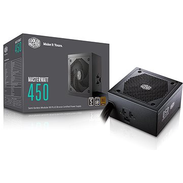 Obrázok Cooler Master power supply MasterWatt 450W (MPX-4501-AMAAB)