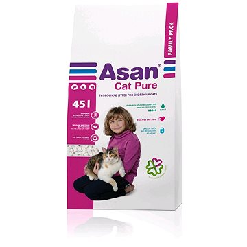 Obrázok ASAN Cat Pure Podestýlka 45l