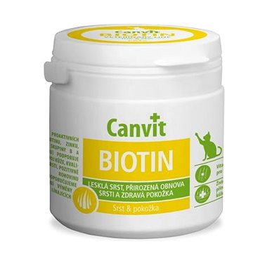 Obrázok Canvit Biotin pro kočky 100g new 1+1 zadarmo