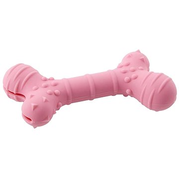 Obrázok Hračka pes BUSTER Flex Bone, růžová 16cm