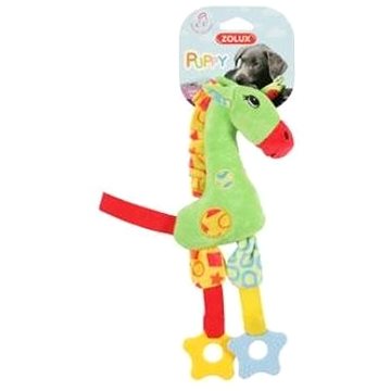 Obrázok Hračka pes GIRAFFE COLOR plyš zelená 29cm Zolux