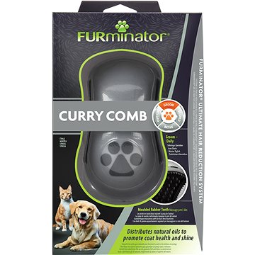 Obrázok FURminator kartáč masážní Curry Comb pro psy 1ks New