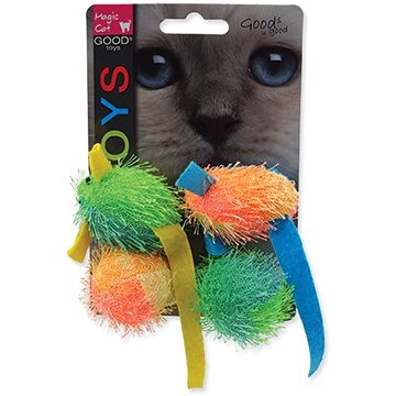 Obrázok MAGIC CAT hračka myš a gule s catnip 5 cm 4 ks (8595091786251)