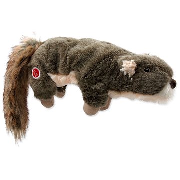 Obrázok DOG FANTASY hračka plush pískacia veverička 45 cm (8595091792023)