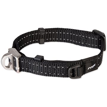 Obrázok Rogz Safety Collar černý 1,6x27-39cm