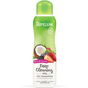 Obrázok Tropiclean Deep Cleaning Lesní plody s kokosem 355ml