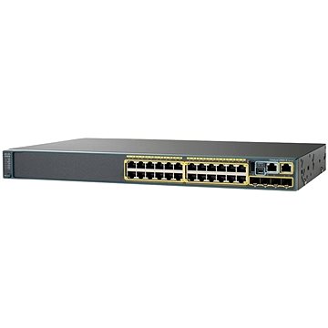 Obrázok Cisco WS-C2960X-24TS-L, 24xGigE, 4x SFP, LAN Base