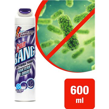 Obrázok CILLIT BANG Aktivní pěna Antibacterial 600 ml