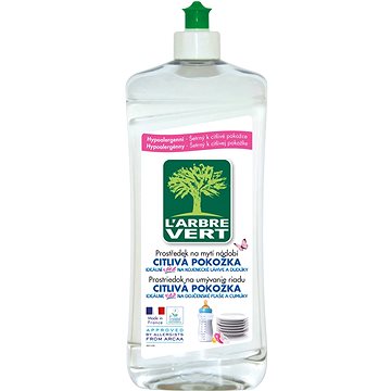 Obrázok LARBRE VERT mytí nádobí sensitive 750 ml (3450601027376)