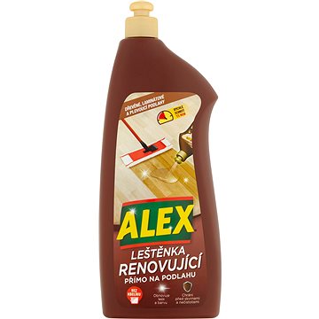 Obrázok ALEX leštěnka renovující na dřevo a laminát 900 ml (8411660180100)