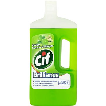 Obrázok CIF Brillance Green Lemon & Ginger Floor & Universal 1 l (8717163882009)