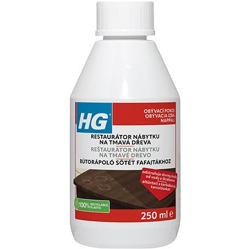 Obrázok HG Systems HG Reštaurátor nábytku - tmavé drevo - 410 - 250 ml