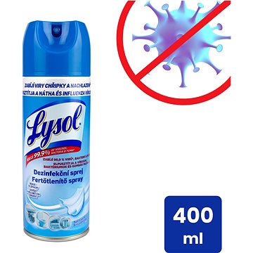 Obrázok LYSOL Dezinfekčný sprej - svieža vôňa 0,4 l (5999109521200)