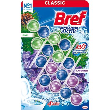 Obrázok BREF Power Aktiv Pine & Lavender 4× 50 g (9000101316988)