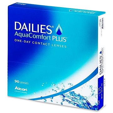 Obrázok Dailies AquaComfort Plus (90 šošoviek) dioptrie: +2,25, zakrivenie: 8,70 (630175476333)