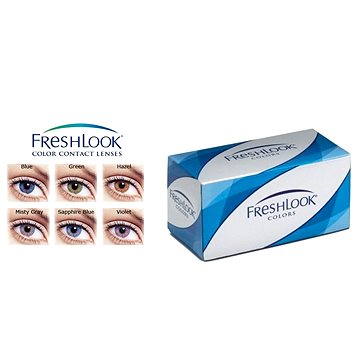 Obrázok FreshLook Colors - nedioptrické (2 čočky) barva: Hazel