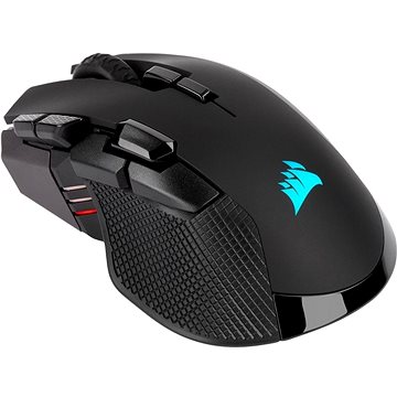 Obrázok Corsair Ironclaw Wireless RGB Gaming Mouse, Black, 18000 DPI, Optical