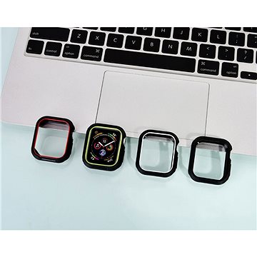 Obrázok COTEetCI pouzdro z polyuretanu a termoplastu pro Apple Watch 44 mm matné CS7050-BK