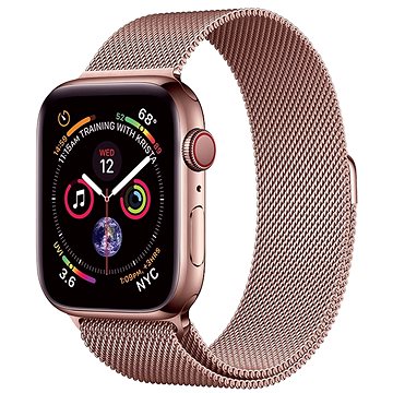 Obrázok COTEetCI ocelový magnetický řemínek pro Apple Watch 38 / 40mm růžově-zlatý WH5202-PMRG