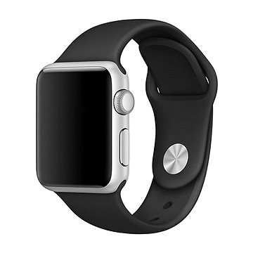 Obrázok COTEetCI silikonový sportovní náramek pro Apple watch 38 / 40 mm černý CS2085-BK